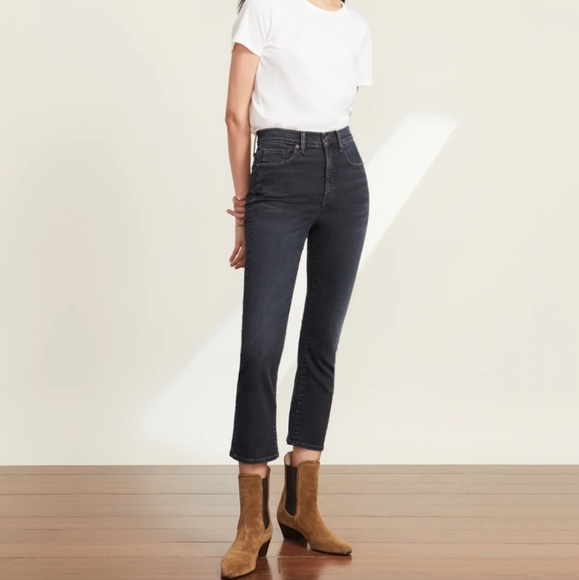 Veronica Beard Carly kick flare high rise jeans - Picture 1 of 14
